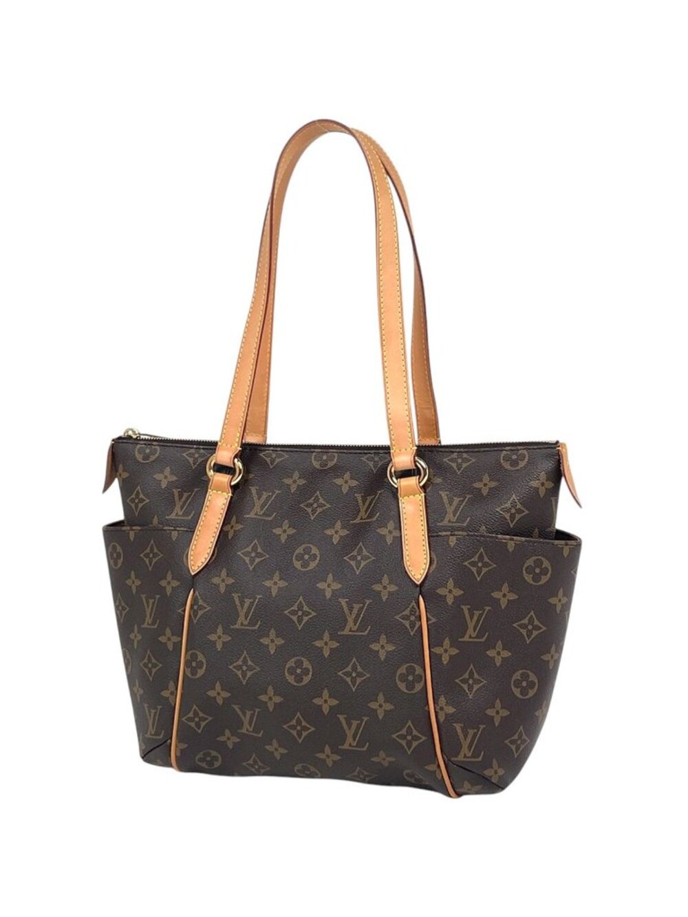 Louis Vuitton Totally PM Tote Shoulder Bag Monogram Brown